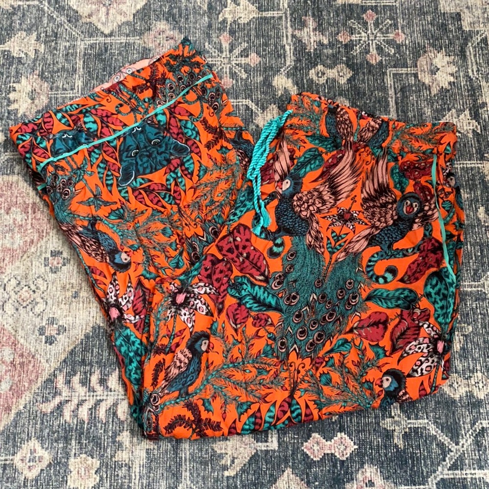 NWOT Anthropologie Emma Shipley pajama bottoms Size 1X